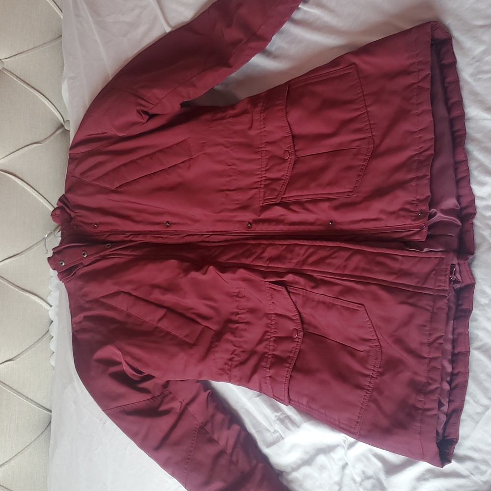 A New Day Burgundy Winter Coat